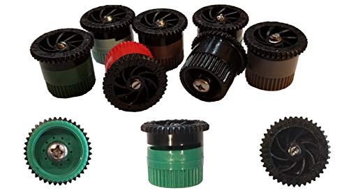 Modtek Replacement Pop UP Sprinkler Heads for RainBird, Hunter, Orbit Pop Up Sprinklers, Sprinkler Color May Vary. (10, 10AN)