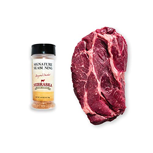 Chuck Roast by Nebraska Star Beef - Prestige-Hand Cut and Trimmed, Includes Signature Seasoning