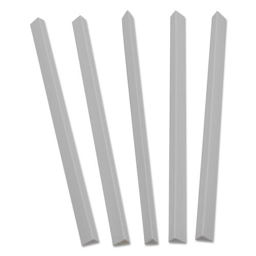 C-Line Slide N Grip Binding Bars, White, 11 x 1/2, 100/Box