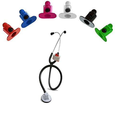 Stethoscope Tape Holder by StatGear-for Nurse, EMT, EMS, Medical Providers,Black.