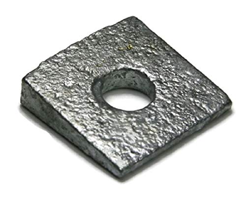 Beveled Square Washers Hot Dipped Galvanized - 1' Qty 25