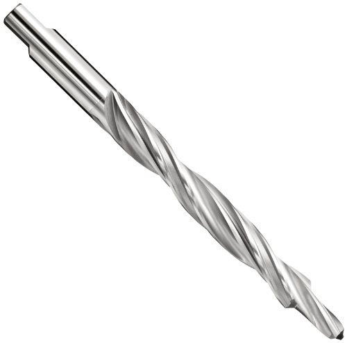 Chicago Latrobe SLT High-Speed Steel Jobber Length Subland And Chamfer Drill Bit, Uncoated (Bright) Finish, Round Shank, 118 Degree Conventional Point, 0.2130' Size