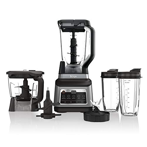 Ninja BN801 Professional Plus Kitchen System with Auto-iQ, and 64 oz. max liquid capacity Total Crushing Pitcher, in a Black and Stainless Steel Finish