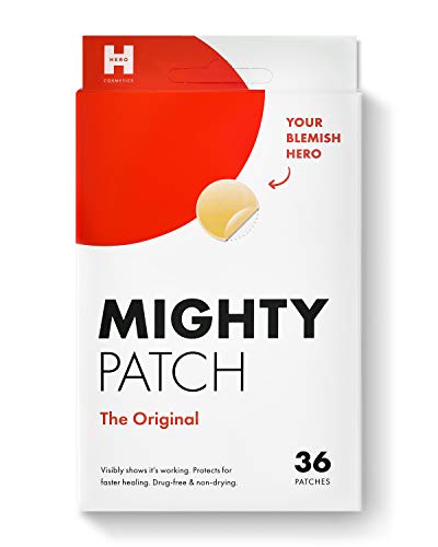 Mighty Patch Original - Hydrocolloid Acne Pimple Patch Spot Treatment (36 count) for Face, Vegan, Cruelty-Free