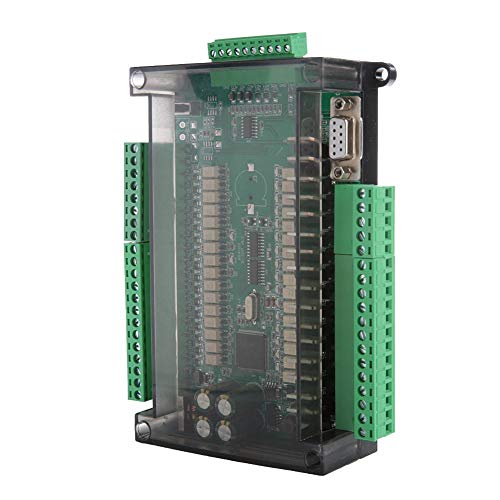 FX3U-32MT Industrial Control Board 24V 1A 16 Input 16 Output High Speed PLC Programmable Logic Controller Industrial Control Board for Industrial Automation Control
