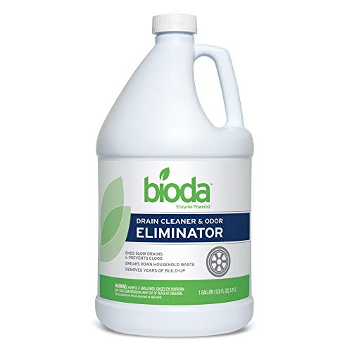 Bioda Drain Cleaner & Odor Eliminator, Professional Strength, 1-Gallon