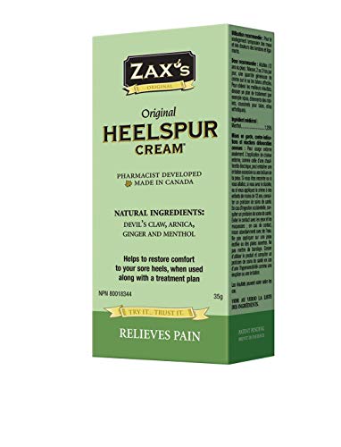 Zax's Original Heelspur Cream - Top Selling Foot Pain Cream: Relieve Pain & Inflammation Now from: Plantar Fasciitis, Heel Spurs, Shin Splints, Achille's Injuries and Morton's Neuroma.