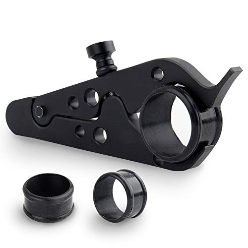 Universal Motorcycle Cruise Control Throttle Lock Assist Aluminum Wrist/Hand Grip Lock Clamp with Silicone Ring Protect Throttle Grip,Throttle Control System