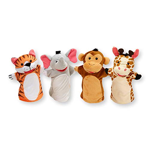 Melissa & Doug Zoo Friends Hand Puppets