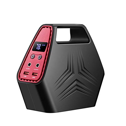 146Wh 42000mAh Portable Power Station, Quiet Rechargeable Generator Power Supply with Dual 110v AC Outlet,2 DC Ports, QC 3.0 USB Ports, Battery Backup for Camping Home Emergency Use