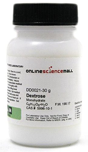 Lab Grade Dextrose (d-glucose), 30g - Chemical Reagent