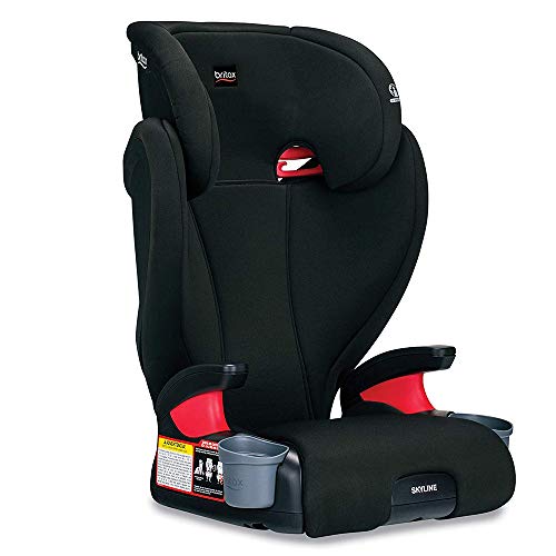 Britax Skyline 2-Stage Belt-Positioning Booster Car Seat - Highback and Backless | 2 Layer Impact Protection - 40 to 120 Pounds, Dusk