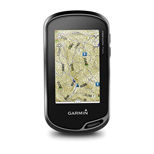 Garmin Oregon 750T, Touchscreen Handheld GPS with GPS/GLONASS, Camera and TOPO, 3-inch Display