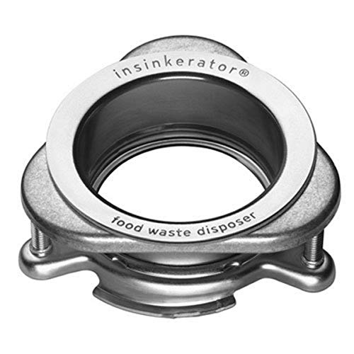 InSinkErator QLM-00 Quick Lock Mounting Flange, Stainless Steel