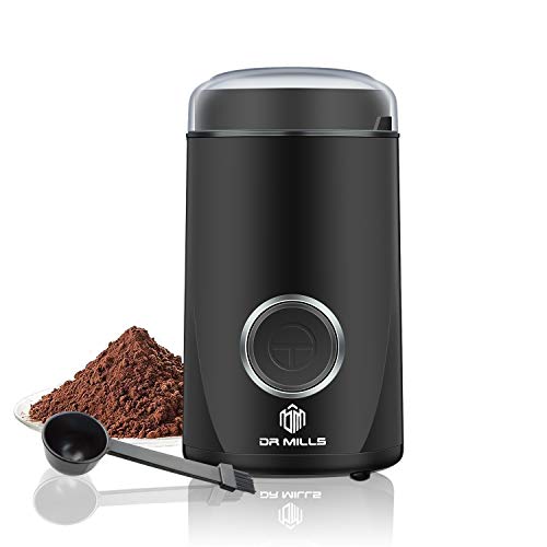 DR MILLS DM-7441 Electric Dried Spice and Coffee Grinder, Blade & cup made with SUS304 stianlees steel