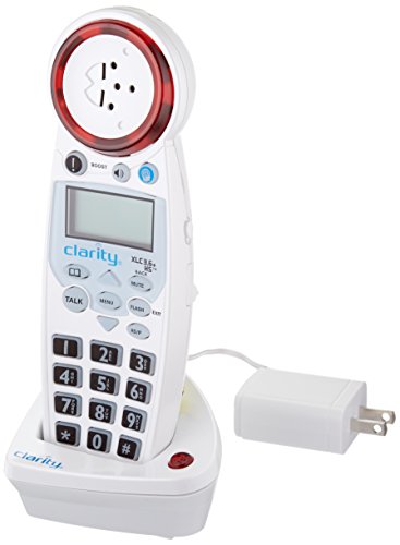 Clarity XLC3.6+HS Cordless Extension Handset with Caller ID, White