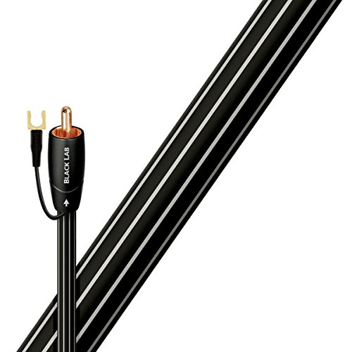 AudioQuest Black Lab RCA Male to RCA Male Subwoofer Cable - 26.25 ft. (8m)