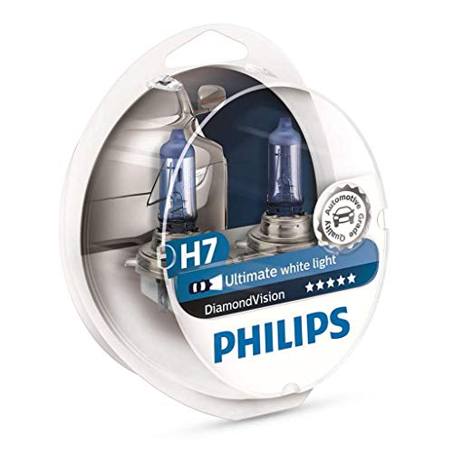 Philips - Diamond Vision H7 Halogen HID Bulbs (Pair)