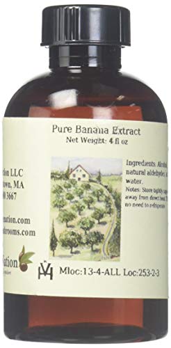OliveNation Pure Banana Extract, 4 Ounce
