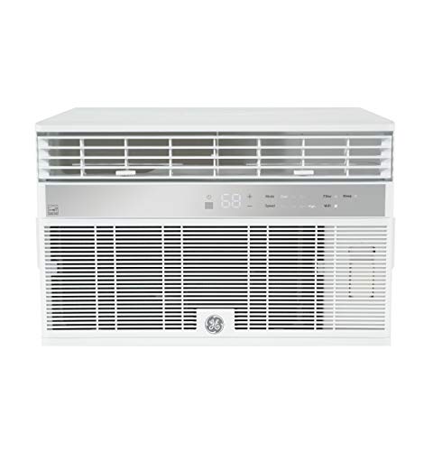 GE AHY10LZ Smart Window Air Conditioner with 10,000 BTU Cooling Capacity, Wifi Connect, 115 Volts, White