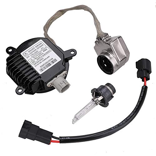 Xenon HID Headlight Ballast Headlight Control Unit with Igniter and D2S Bulb Compatible with Nissan Infiniti G35 G37 M35 M45 M37 M56 Fx35 Fx37 Fx50 Nissan 350z 370z Altima Maxima Murano