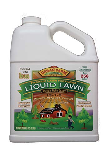Urban Farm Fertilizers Liquid Lawn Fertilizer, 1 gallon, 13-1-2.
