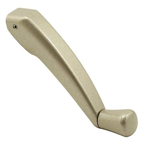 Prime-Line Products TH 22246 Truth Hardware Folding Crank Handle, Low Profile, Gold