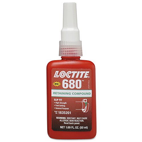 Loctite 1835201 Green 680 Retaining Compound, 50 mL Bottle