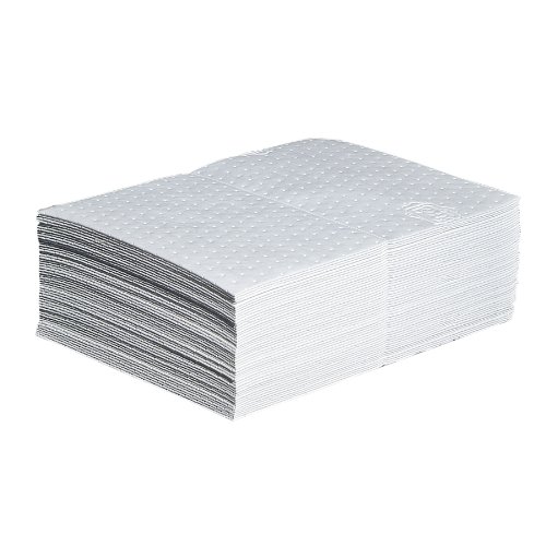 New Pig Oil Mat | Heavyweight Oil Absorbing Pads | 28-Ounce Absorbency | 15' x 20' | 50 Oil Absorbent Pads | MAT415