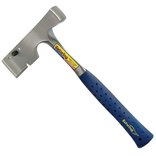 Estwing E3-K Light Weight Shinglers Hatchet, Milled Face And Blue Grip
