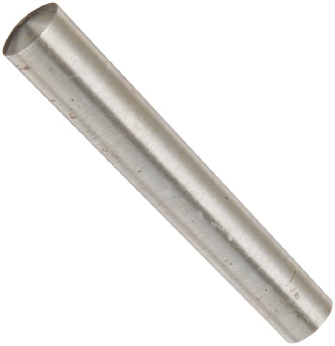 Steel Taper Pin, Plain Finish, Meets ASME B18.8.2, Standard Tolerance, #9 Pin Size, 0.591' Large End Diameter, 0.518' Small End Diameter, 3-1/2' Length (Pack of 5)