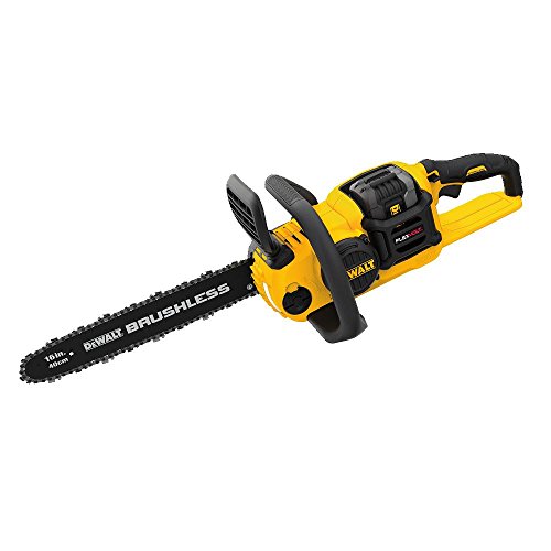 DEWALT FLEXVOLT 60V MAX Chainsaw Kit, 3-Ah Battery, 16-Inch (DCCS670X1)