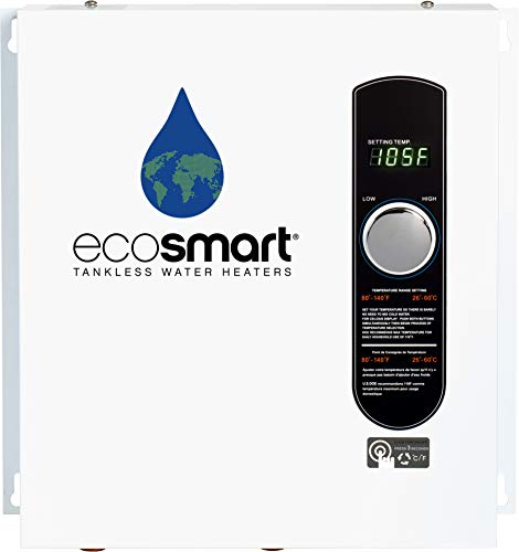 Ecosmart ECO 24 24 KW at 240-Volt Electric Tankless Water Heater with Patented Self Modulating Technology