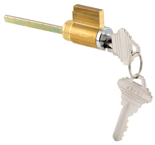 Prime-Line Products E 2103 Cylinder Lock, 1-1/4 in, Schlage Shaped Keys