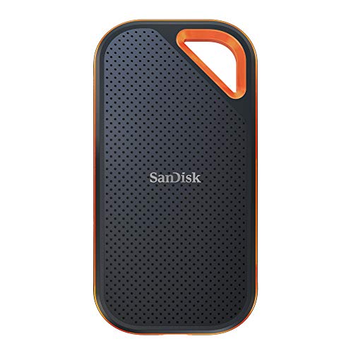 SanDisk 1TB Extreme PRO Portable External SSD - Up to 1050MB/s - USB-C, USB 3.1 - SDSSDE80-1T00-A25