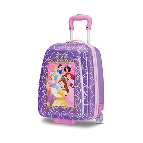 American Tourister Kids' Disney Hardside Upright Luggage, Princess 2, Carry-On 16-Inch