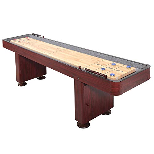 Hathaway Challenger Shuffleboard, Dark Cherry, 9-Feet