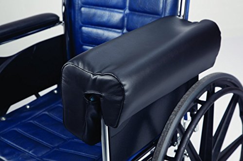 Secure SDAS-1 Wheelchair Arm Rest Lateral Support Cushion - High Density Foam Positioning Pad for Left or Right Armrest