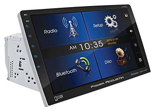Power Acoustik PD-1060HB in-Dash 2-DIN 10.6' Touchscreen Swiveling DVD Receiver with Bluetooth V4.0 Connectivity and Android Phonelink