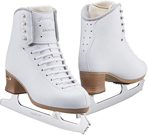 Jackson Ultima Fusion Freestyle with Aspire Blade FS2190 / Figure Ice Skates for Women - Width: Wide - W, Size: Adult 10