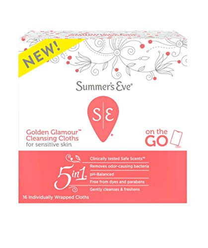 Summer's Eve Summer's Eve Feminine Cleansing Cloths, Golden Glamour
