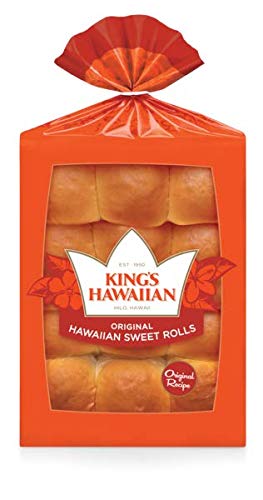 King's Hawaiian Rolls Original Hawaiian Sweet Rolls 12 ct. ( 2 packs )