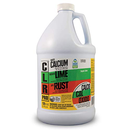 CLR PRO Calcium, Lime and Rust Remover, 1 Gallon Bottle