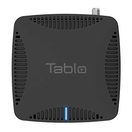 Tablo Dual LITE [TDNS2B-01-CN] Over-The-Air [OTA] Digital Video Recorder [DVR] for Cord Cutters - with WiFi, Live TV Streaming, & Automatic Commercial Skip, Black