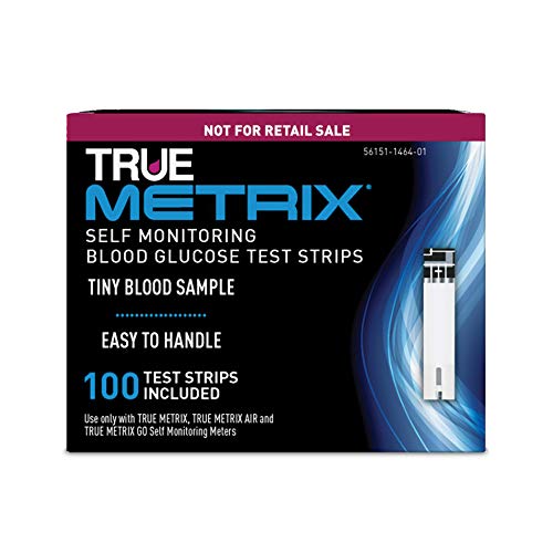 TRUE METRIX Blood Glucose Test Strips NFRS 100ct