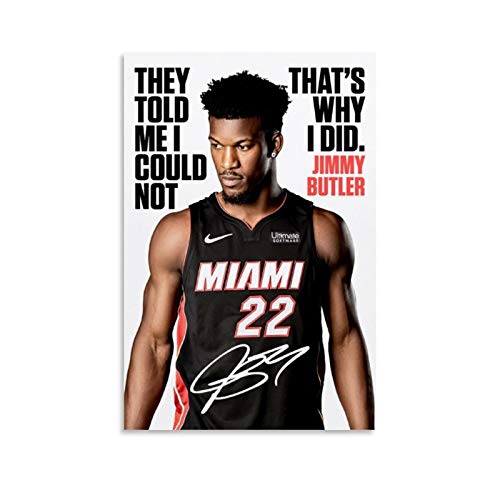 Jimmy Butler Basketball Sports Poster 3 Canvas Art Poster and Wall Art Picture Print Modern Family Bedroom Decor Posters 16x24inch(40x60cm)