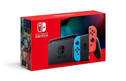 Nintendo Switch with Neon Blue and Neon Red Joy‑Con - HAC-001(-01)