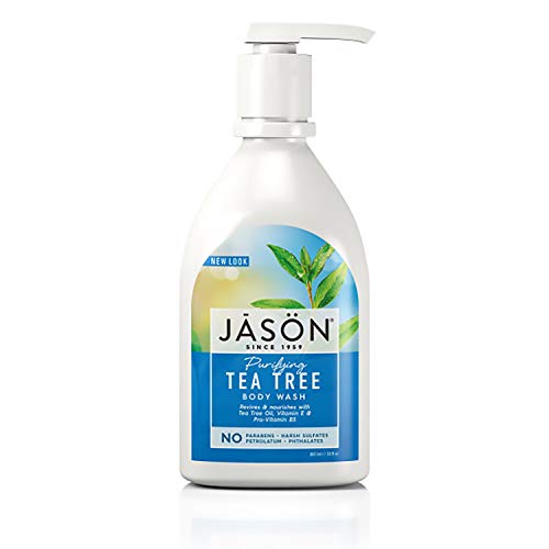 Jason Natural Body Wash and Shower Gel, Purifying Tea Tree, 30 oz