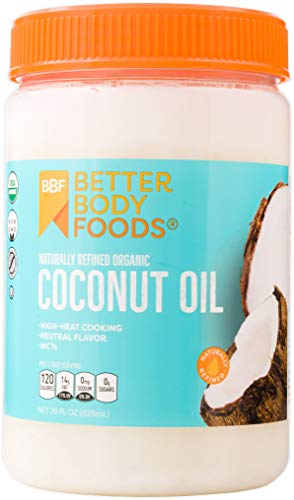 BetterBody Foods Organic Refined Coconut Oil 28oz