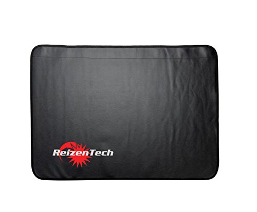 Reizen Tech Professional Magnetic Auto Fender Cover 32 by 24 Inches Thick Car Pad with 8 Strong Magnets, Protective Mat for Repair Automotive Work, Soft Padding for Scratching Prevention